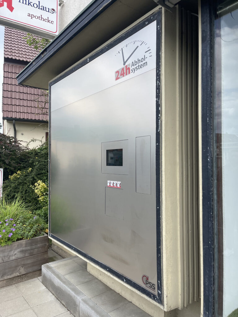 Abholautomat-Service-Kunde